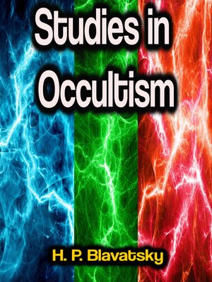 cover image of Studies in Occultism